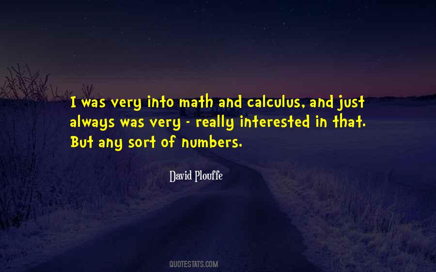 Math Numbers Quotes #864729