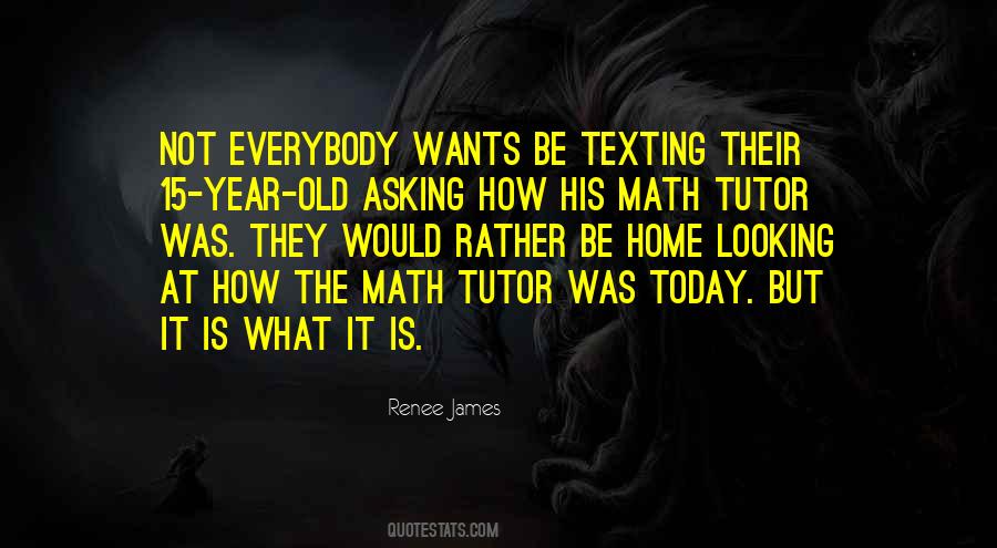 Math Tutor Quotes #1368902