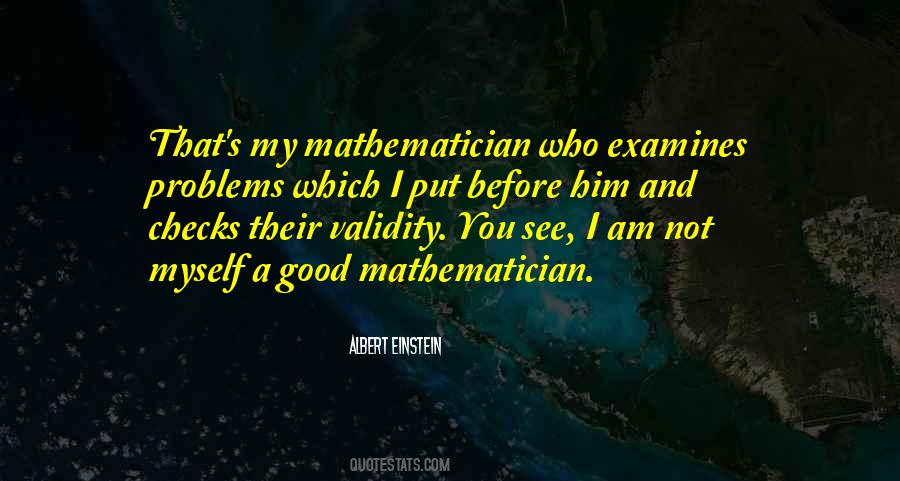 Mathematician Quotes #1165568
