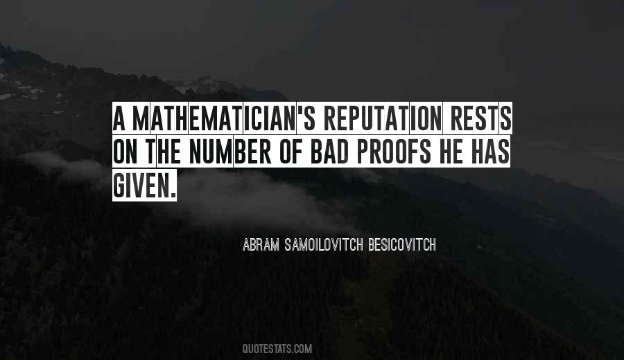 Mathematician Quotes #1367119