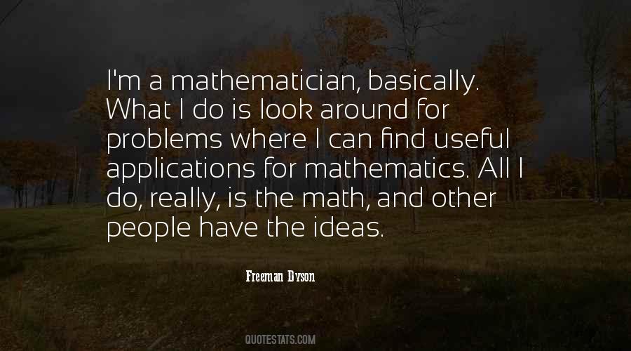 Mathematician Quotes #955385