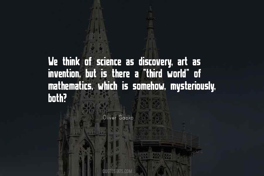 Mathematics Science Quotes #280695