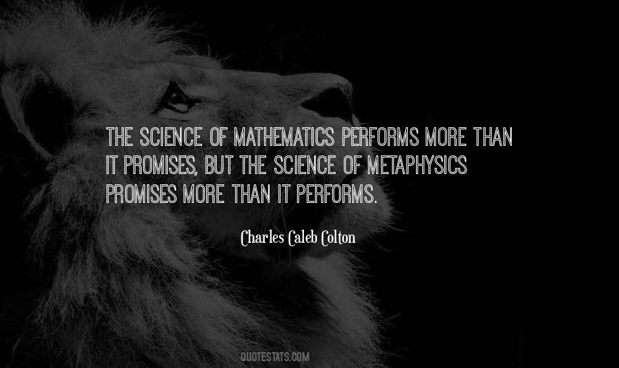 Mathematics Science Quotes #333941