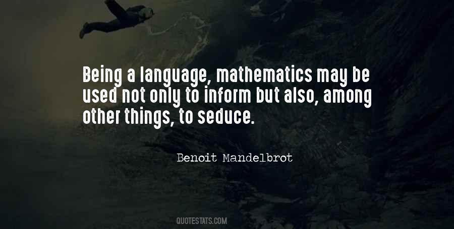 Mathematics Science Quotes #496341