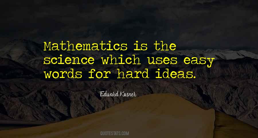 Mathematics Science Quotes #543124