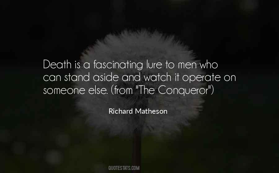 Matheson Quotes #492561