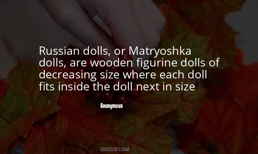 Matryoshka Doll Quotes #658827