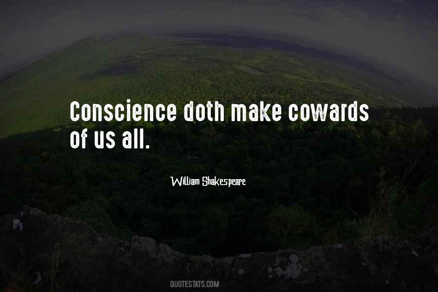 Quotes About Cowards By Shakespeare #538315