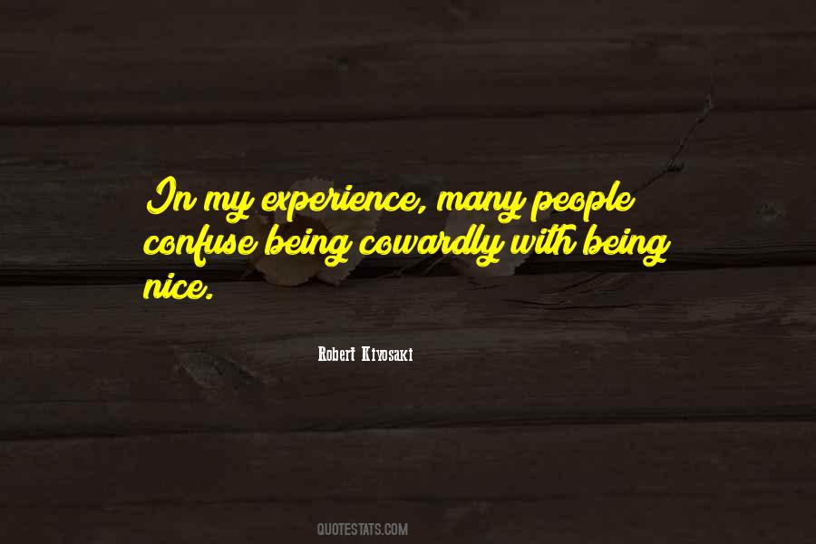Quotes About Cowardly People #342656