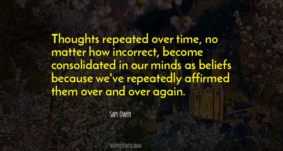 Matter Over Mind Quotes #1703577