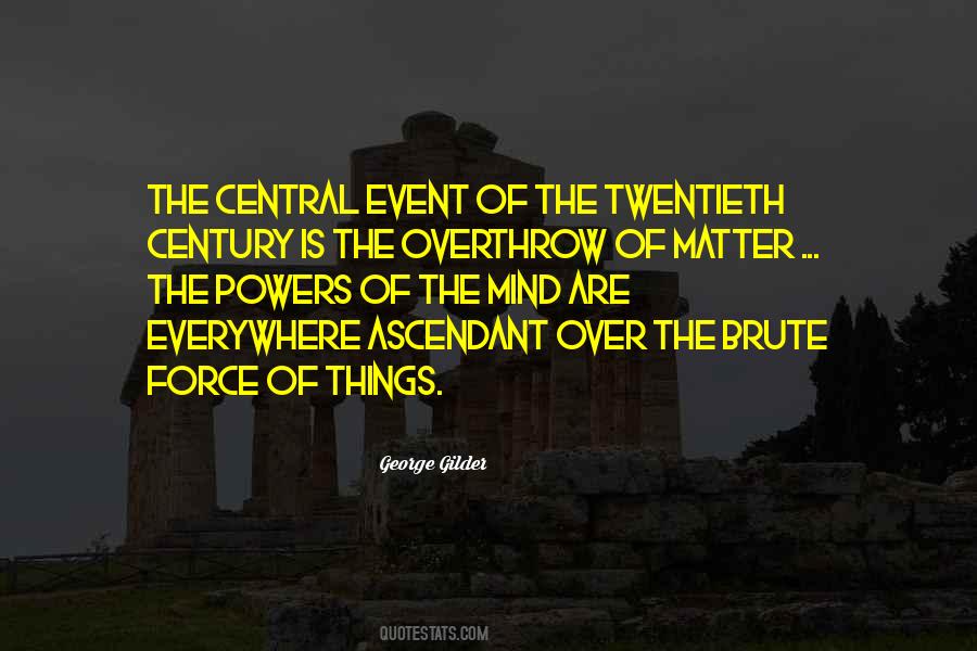 Matter Over Mind Quotes #705121