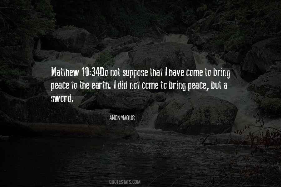 Matthew Bible Quotes #921859