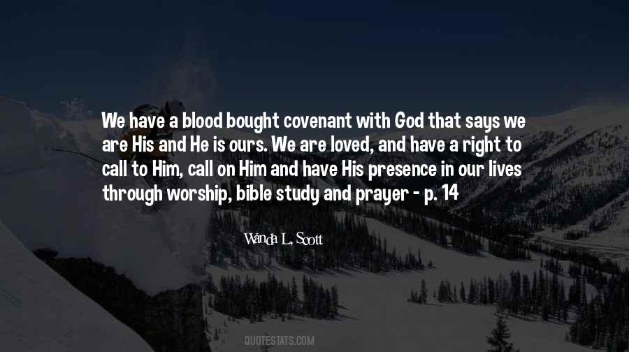 Quotes About Covenant With God #1055529