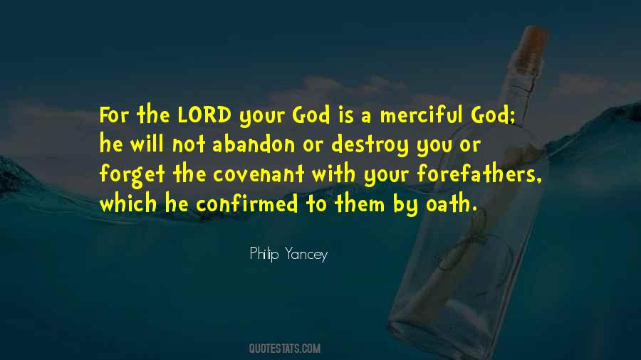 Quotes About Covenant With God #1110108