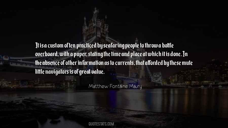 Matthew Maury Quotes #1010588