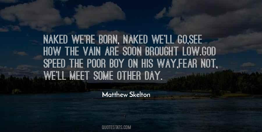 Matthew The Poor Quotes #128501