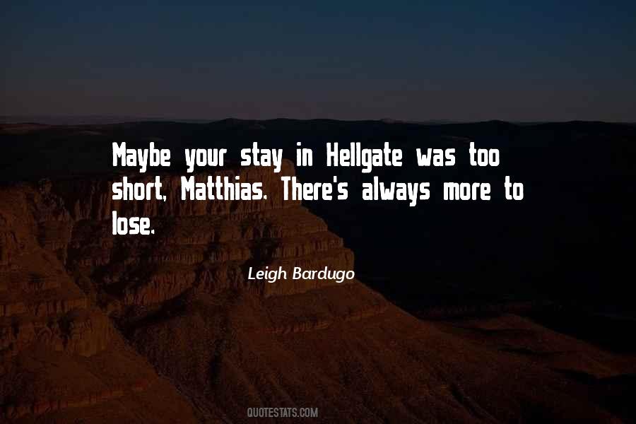 Matthias Quotes #356834