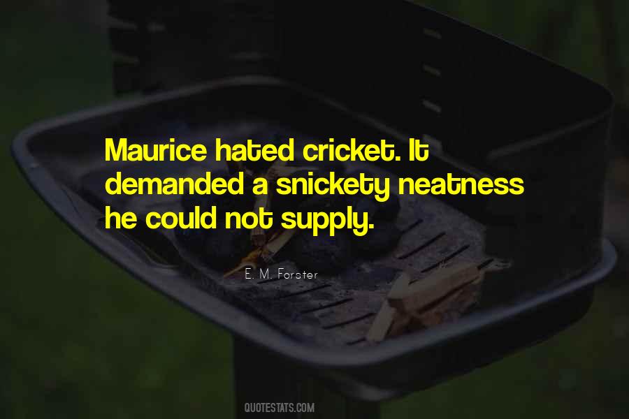 Maurice Quotes #1670753