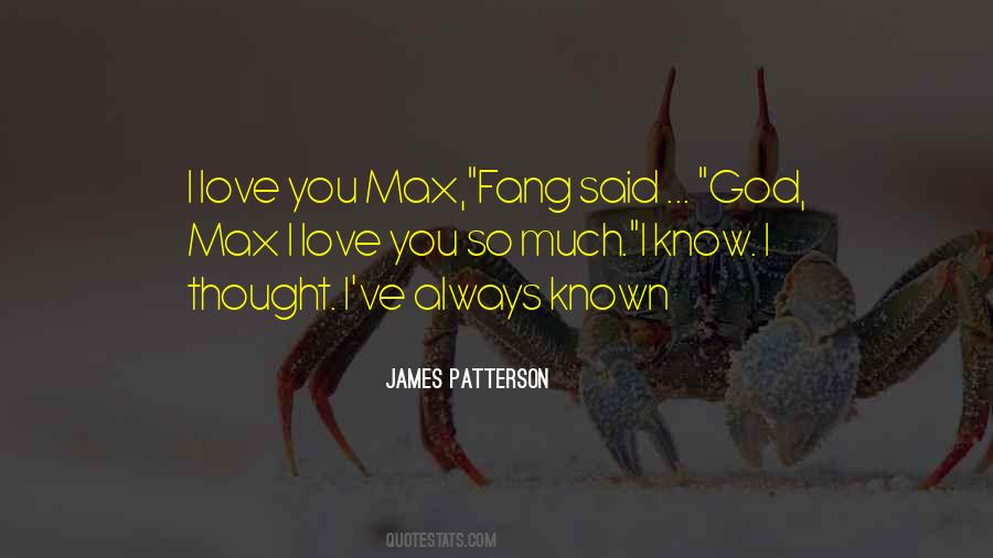 Max And Fang Quotes #406383