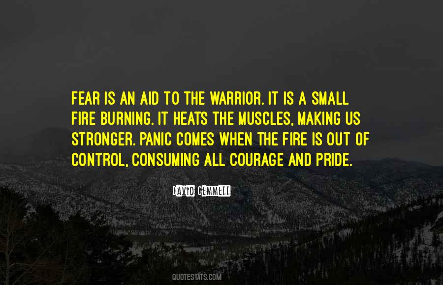 Quotes About Courage Under Fire #1595414