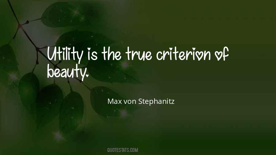 Max V Stephanitz Quotes #1150643