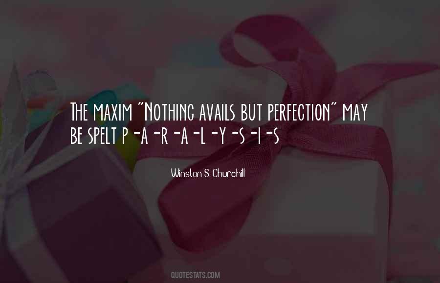 Maxim Quotes #1032166