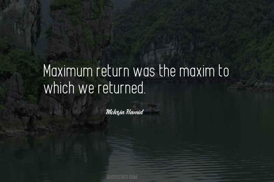 Maxim Quotes #1376212