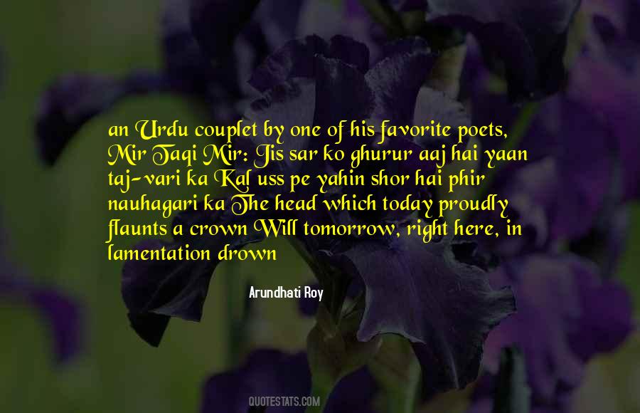 Quotes About Couplet #926955