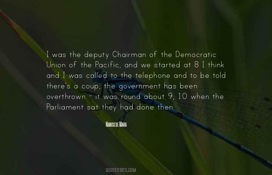 Quotes About Coup #160352