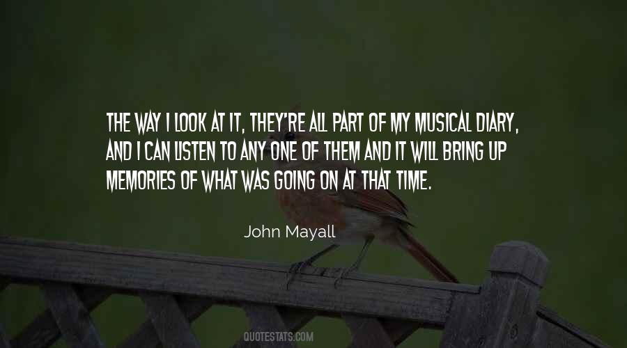Mayall Quotes #1642798