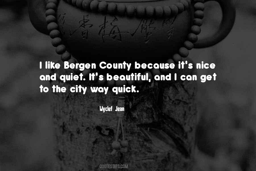 Quotes About County #993018