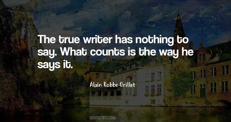 Quotes About Counts #1299157