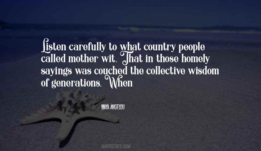 Quotes About Country People #1116639