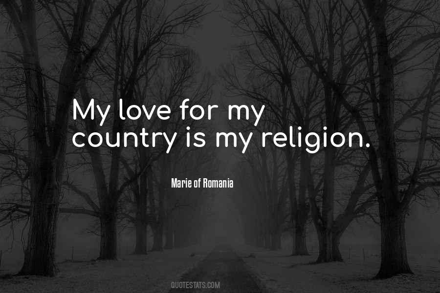 Quotes About Country Love #164160