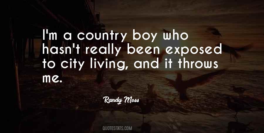 Quotes About Country Boys #1627742