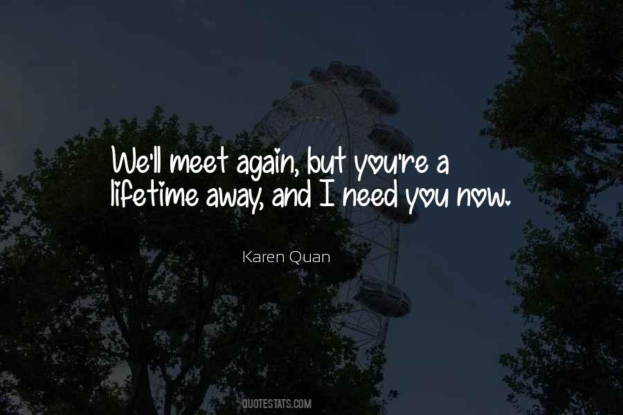 Maybe We'll Meet Again Quotes #508732