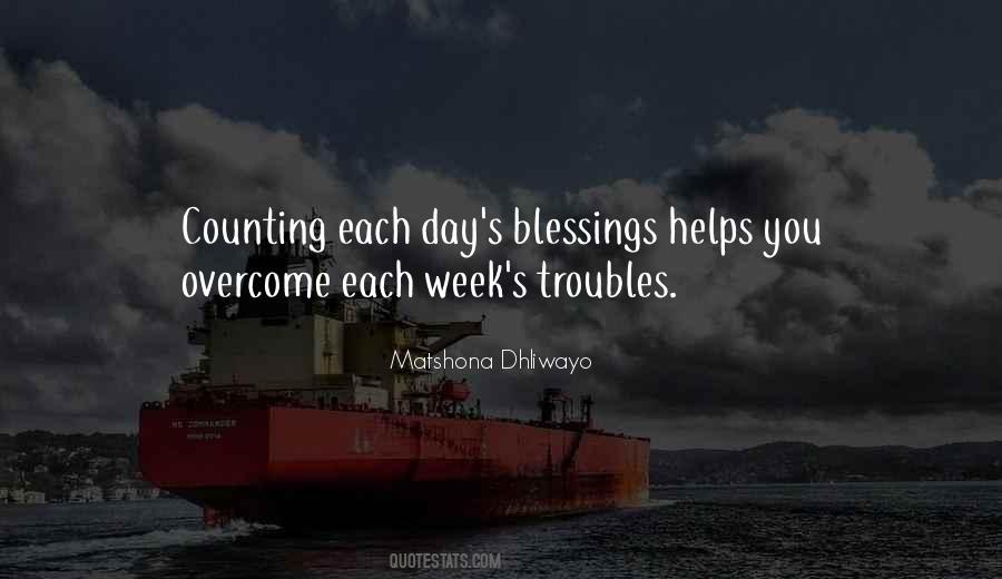 Quotes About Counting Our Blessings #310250