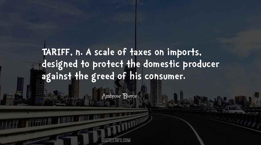 Quotes About Tariff #1452265