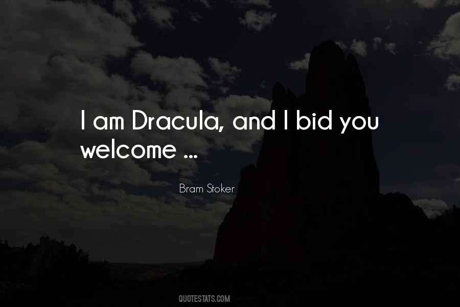 Quotes About Count Dracula #140991