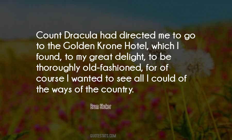 Quotes About Count Dracula #472787