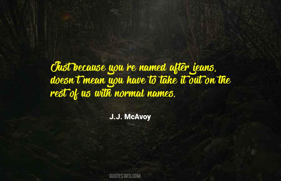 Mcavoy Quotes #298827
