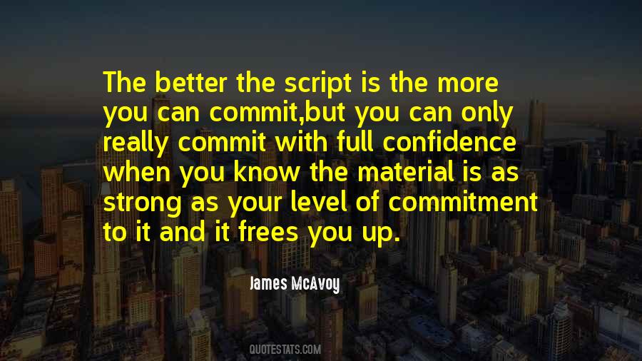 Mcavoy Quotes #3357