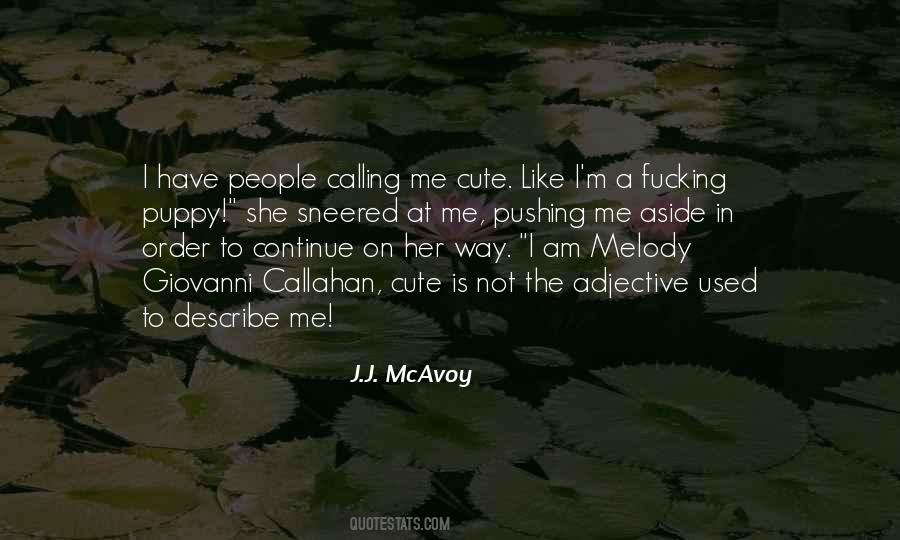 Mcavoy Quotes #47808