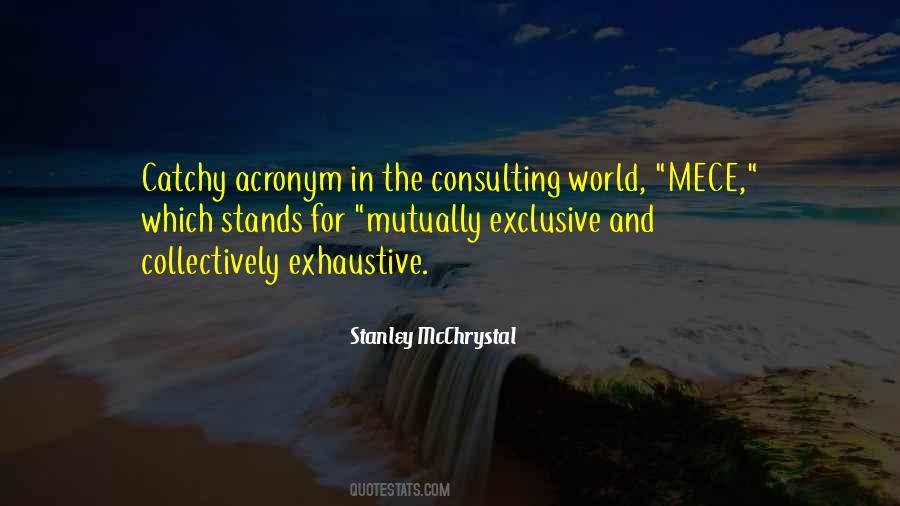 Mcchrystal Quotes #935576