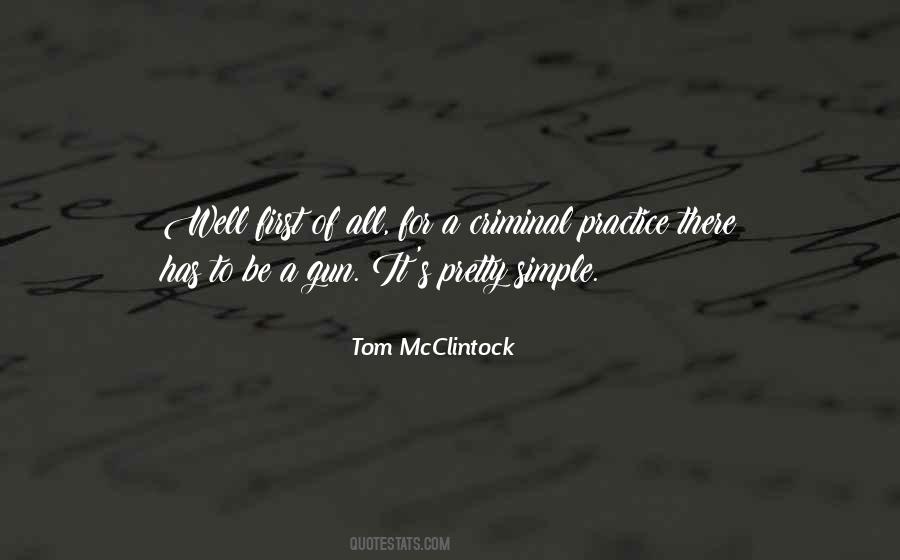 Mcclintock Quotes #1230783