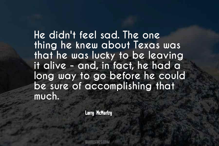 Mcmurtry Quotes #510881