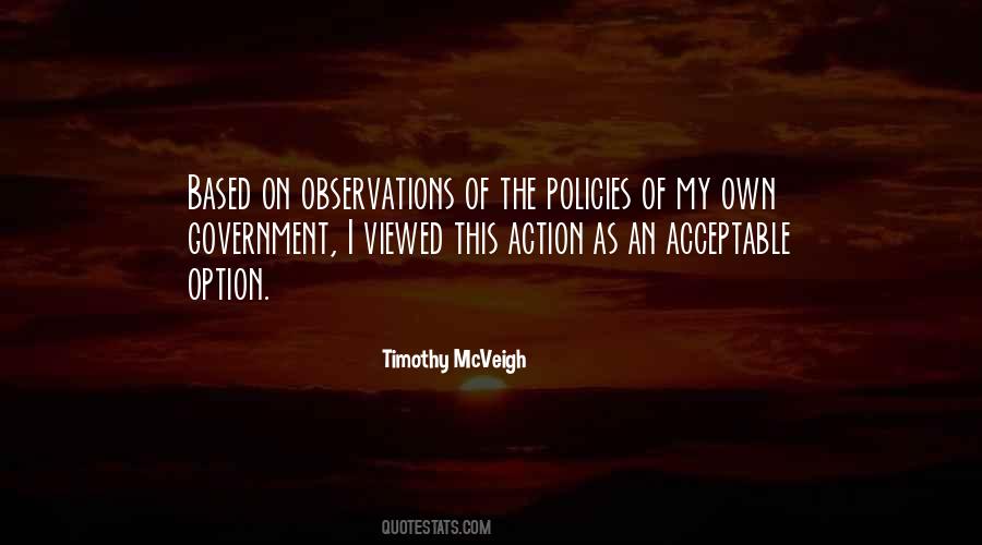 Mcveigh Quotes #11732