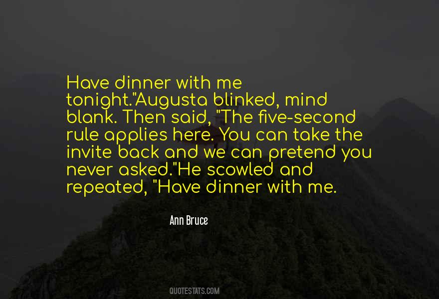 Me And You Tonight Quotes #384677