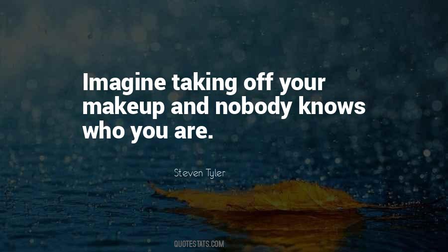 Me Without Makeup Quotes #57737