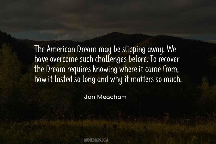 Meacham Quotes #705993